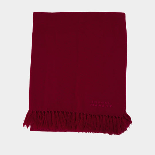 Vilana Gb Scarf - Isabel Marant - Cotton - Purple