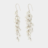 Long Ga Earrings - Isabel Marant - Metal - Silver