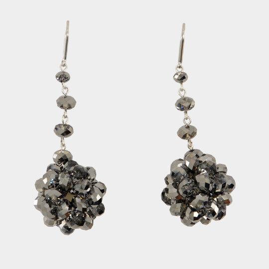 Pendant Ga Earrings - Isabel Marant - Metal - Black