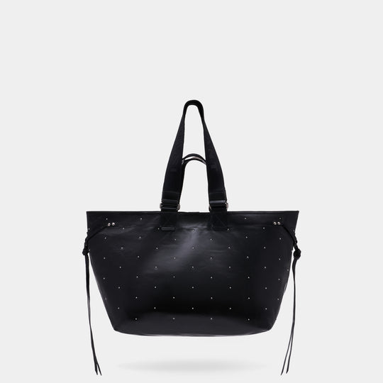 Wardy Gd Travel Bag - Isabel Marant - Leather - Black