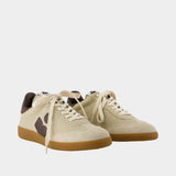 Bryce Gd Sneakers - Isabel Marant - Leather - Beige