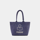 Yenky Zipped Gz Shopper Bag - Isabel Marant - Cotton - Purple