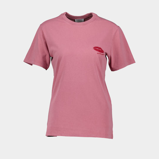 Zewel Gb T-Shirt - Isabel Marant - Cotton - Pink