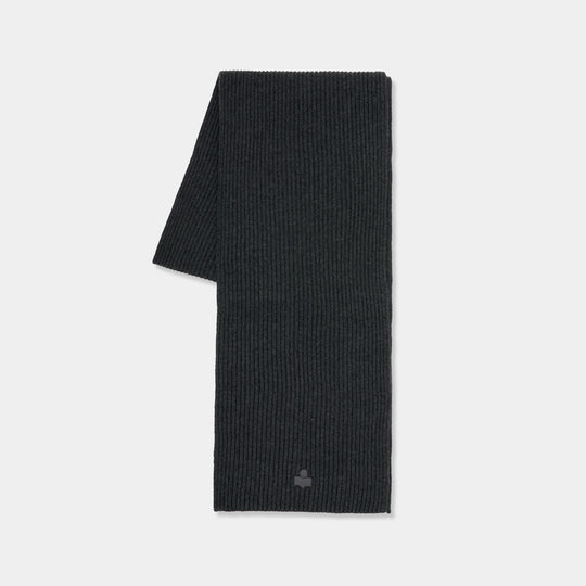 Marion Ga Scarf - Isabel Marant - Cotton - Grey