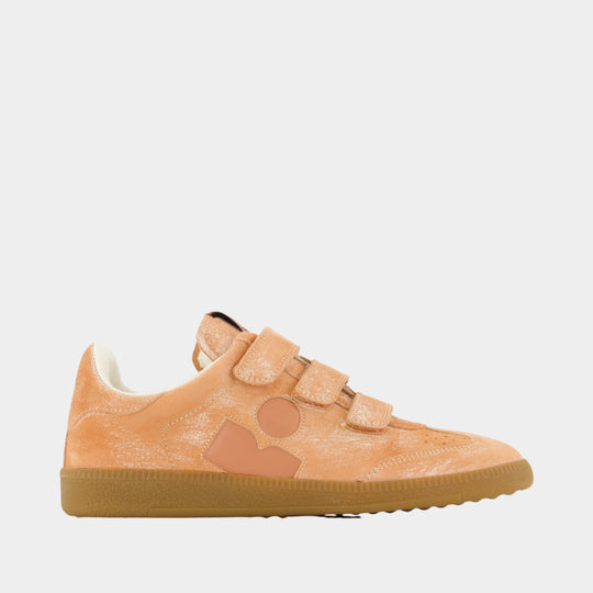 Beth Gd Sneakers - Isabel Marant - Leather - Beige