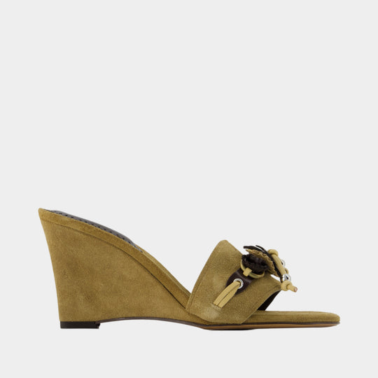 Anee Gd Mules - Isabel Marant - Leather - Brown