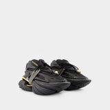 Unicorn Low Sneakers - Balmain - Leather - Black