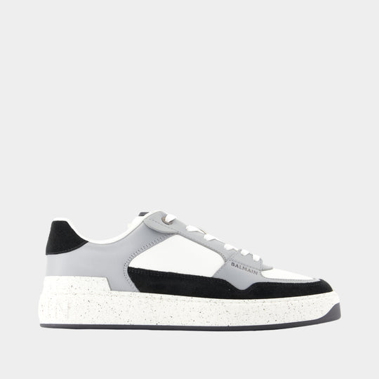 B-Court Flip Sneakers - Balmain - Leather - Black