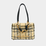 1945 Small Shopper Bag - Balmain - Wool - Yellow