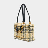 1945 Small Shopper Bag - Balmain - Wool - Yellow
