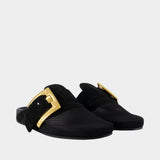 Anthem Mules - Balmain - Suede - Black