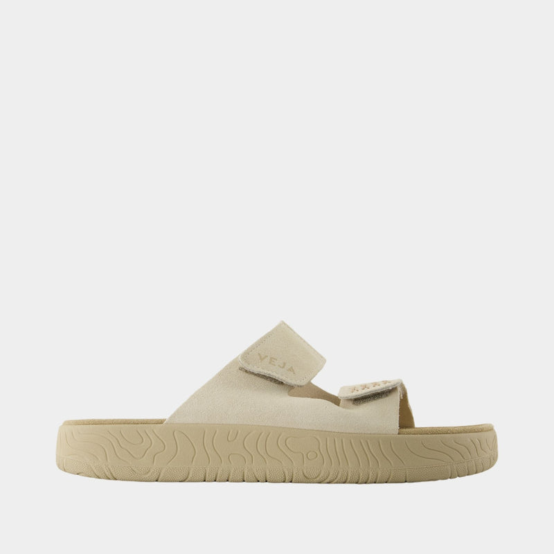 サンダル・ミュール VEJA Etna Sandals - Veja - Leather - White Etna Sandals - Veja - Leather - White