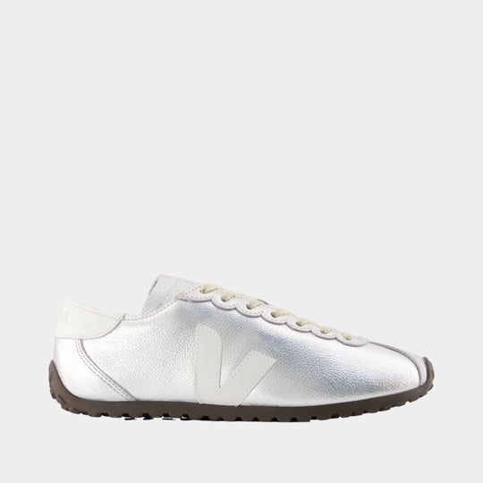 Cateyes Sneakers - Veja - Leather - Silver