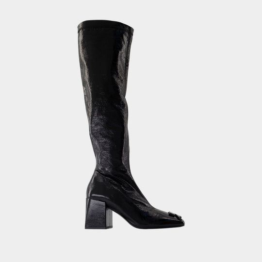 Reedition Ac Boots - Courreges - Leather - Black