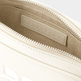 Slim Camera Bag - Courreges - Leather - Grey