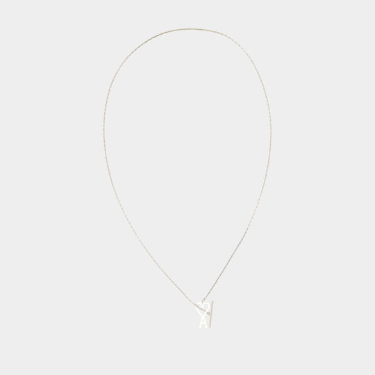 Adc Necklace - AMI Paris - Metal - Silver