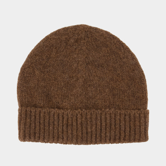 Marl Fuzzy Bonnet - OFFICINE GENERALE - Wool - Beige