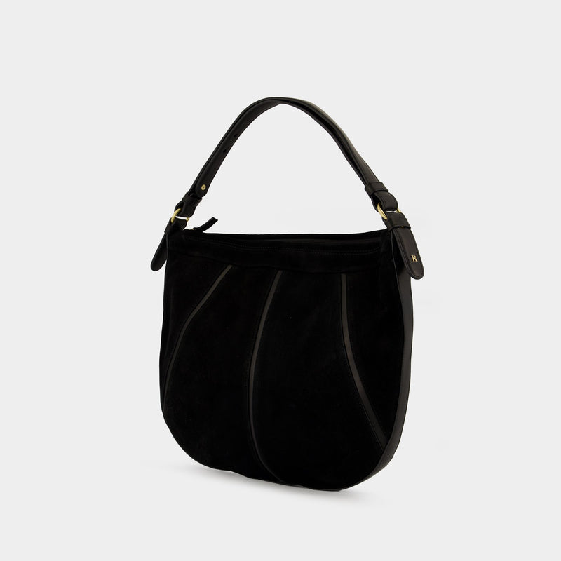 Metro Shoulder Bag - Rouje - Leather - Black