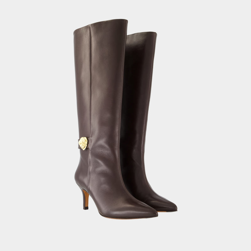 Drama Boots - Rouje - Leather - Brown