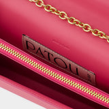 Wallet On Chain - PATOU - Leather - Pink