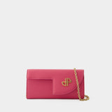 Wallet On Chain - PATOU - Leather - Pink
