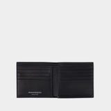 Billfold 8cc Card Holder - Alexander McQueen - Leather - Blue