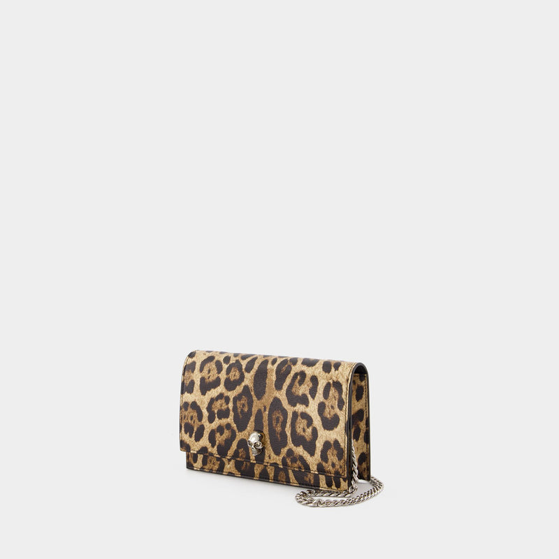 Small Skull Clutch - Alexander McQueen - Synthetic Leather - Printed