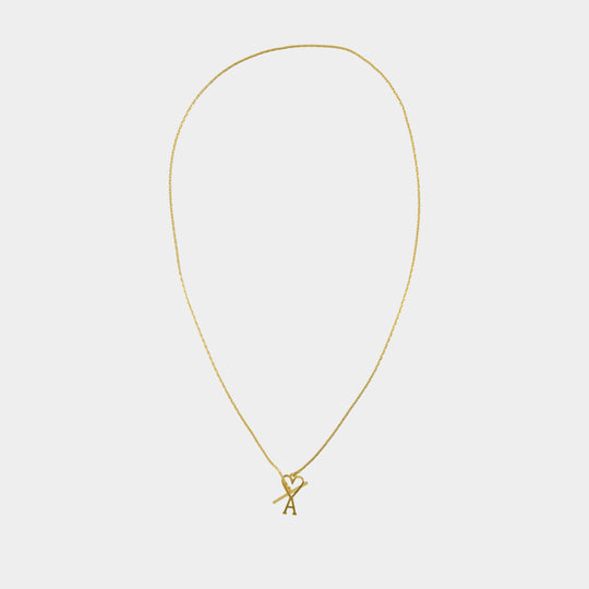 Adc Necklace - AMI Paris - Metal - Gold