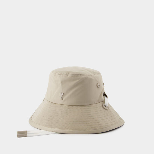 Adc Bucket Hat - AMI Paris - Cotton - Light Beige