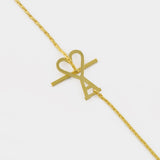Adc 2 In 1 Chain Necklace - AMI Paris - Metal - Gold