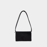 Voulez Vous Shoulder Bag - AMI Paris - Leather - Black