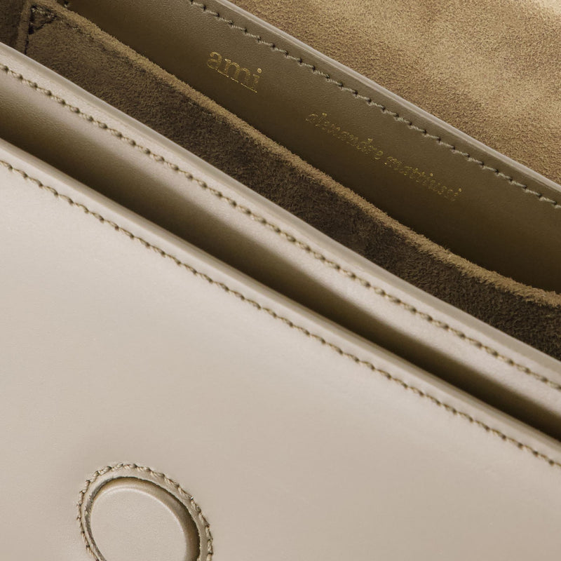 Paris Paris Shoulder Bag - AMI Paris - Leather - Olive