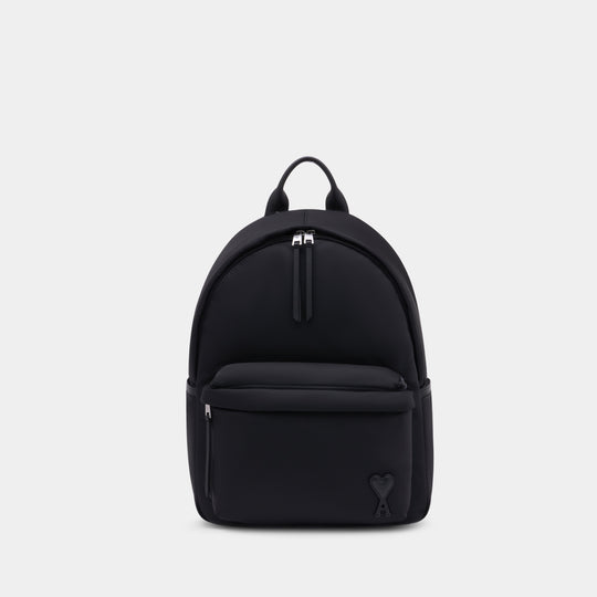 Marcel Backpack - AMI Paris - Nylon - Black
