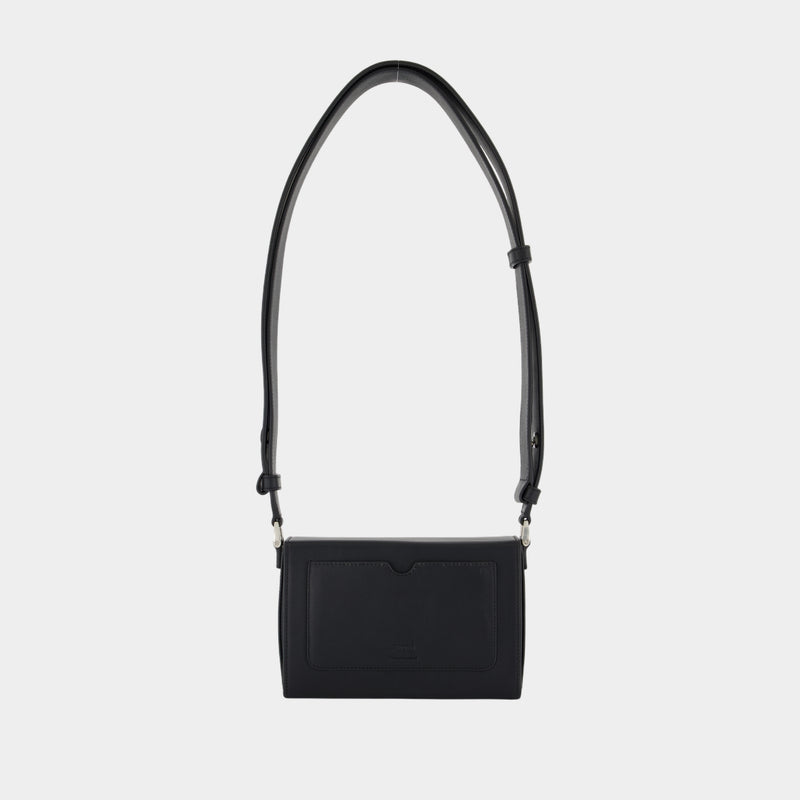 Adc Crossbody - AMI Paris - Leather - Black