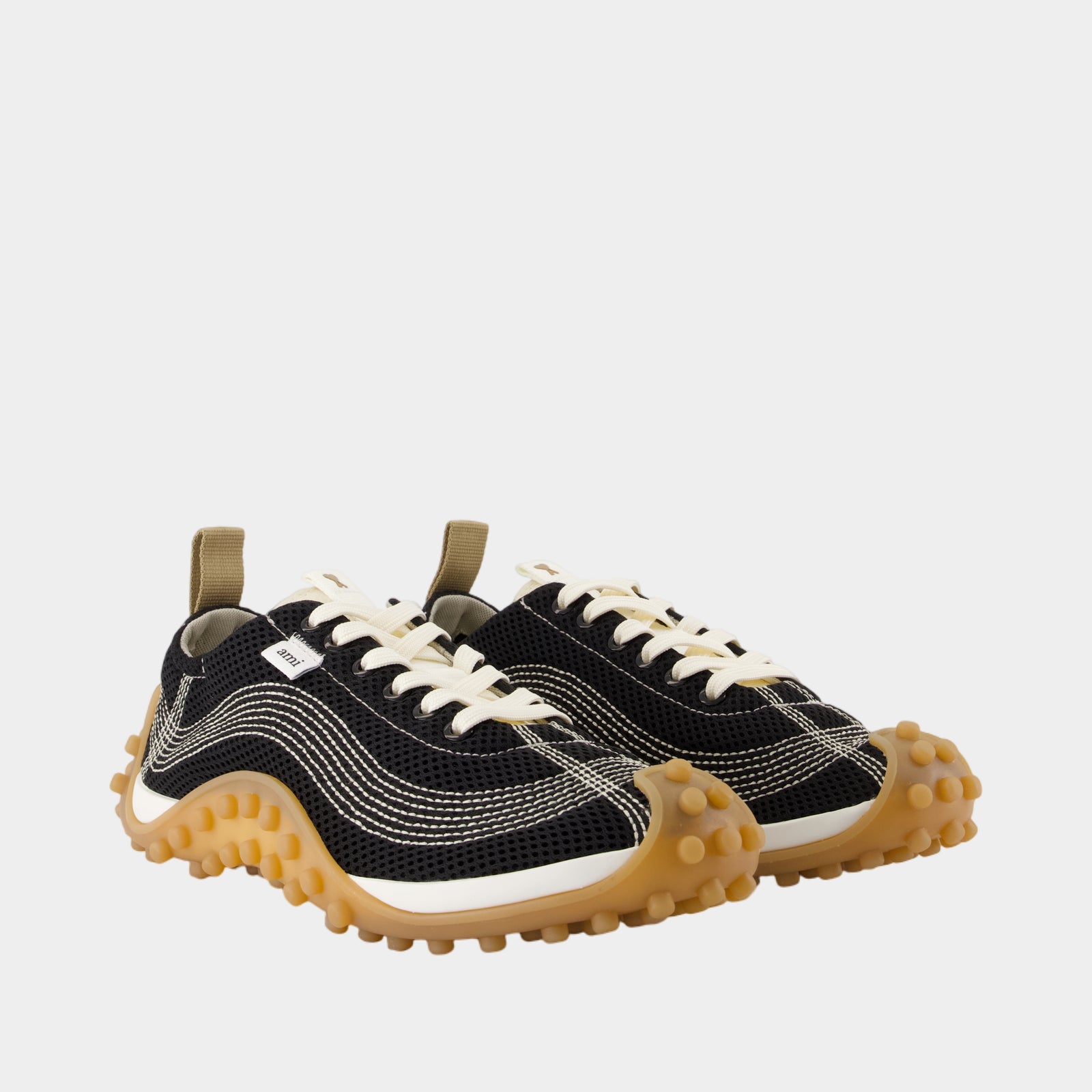 Mirage Sneakers - AMI Paris - Synthetic - Black