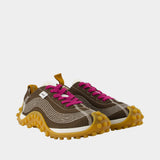 Mirage Sneakers - AMI Paris - Mesh - Brown
