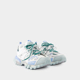 Track Sneakers - Balenciaga - Synthetic - White/Blue/Grey
