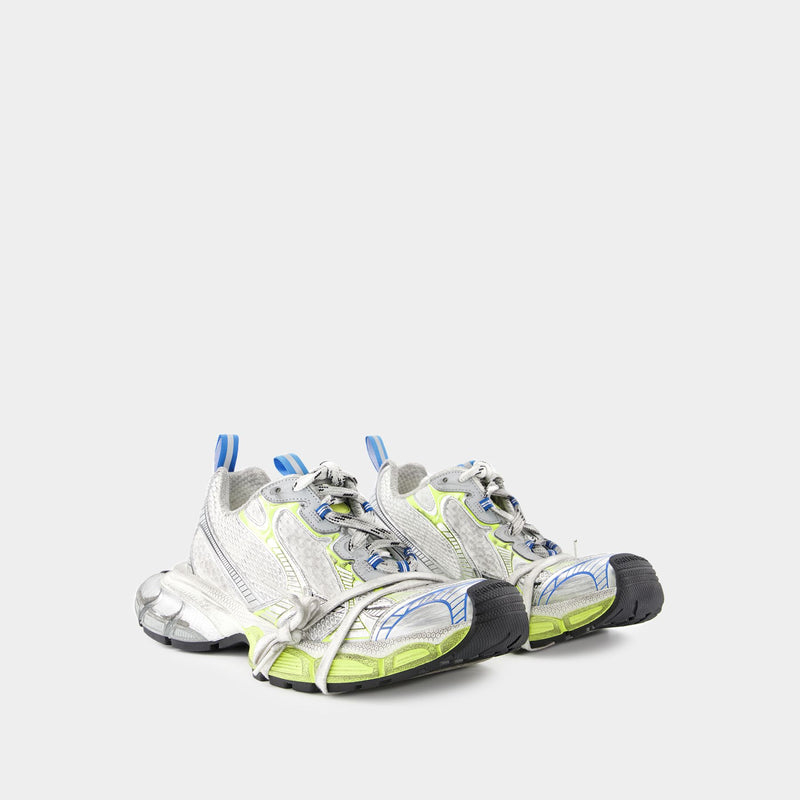 3xl Sneakers - Balenciaga - Synthetic - White/Yellow/Bleu