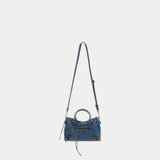 Le City Small Handbag - Balenciaga - Denim - Blue