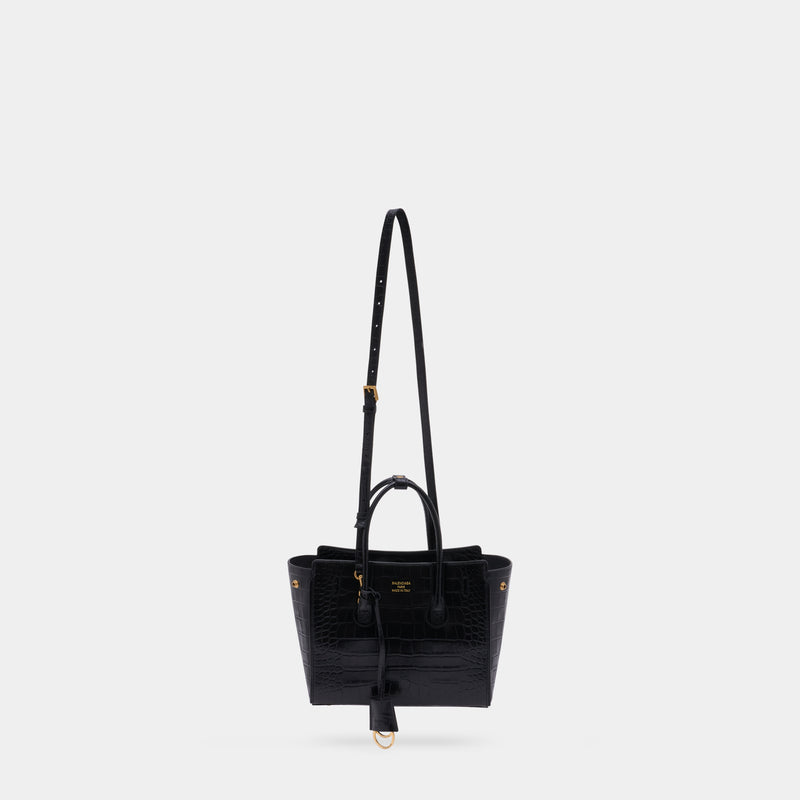 Hampton Carry All Mini Shopper Bag - Balenciaga - Leather - Black