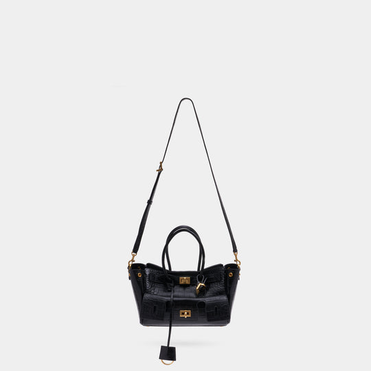 Bel Air Carry All Purse - Balenciaga - Leather - Black