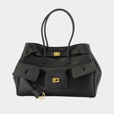 Rodeo Small Shopper Bag - Balenciaga - Leather - Black