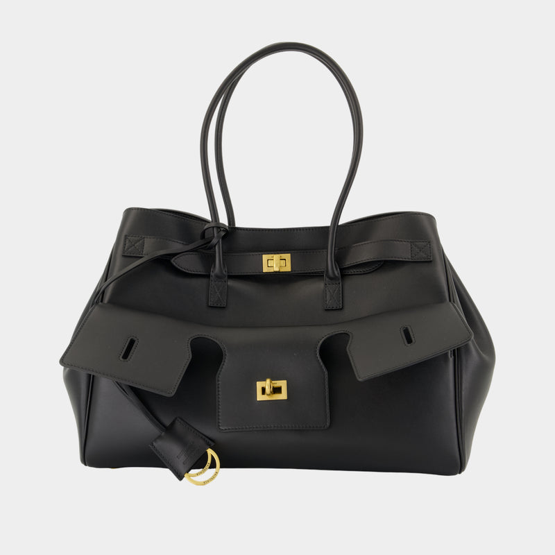 Rodeo Small Shopper Bag - Balenciaga - Leather - Black