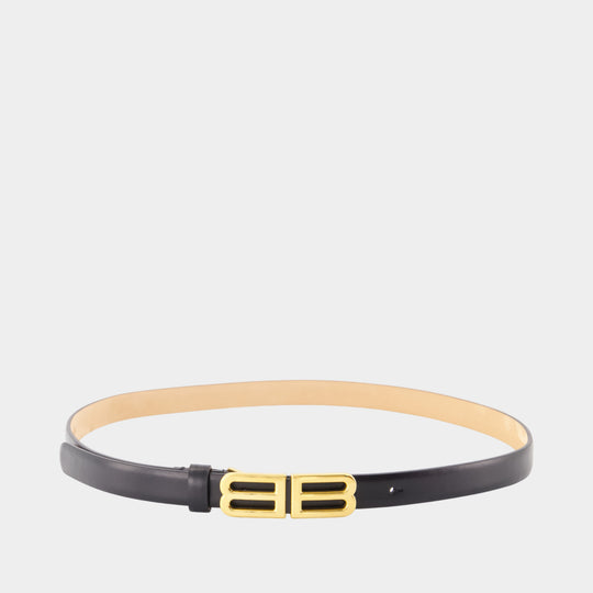 Bolero Bb Belt 18 - Balenciaga - Leather - Black