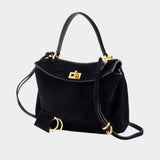 Rodeo Top Handle Shoulder Bag - Balenciaga - Leather - Black