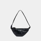 Medium Croissant Shoulder Bag - Lemaire - Cotton - Black