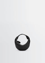 Mini Fortune Croissant Purse - Lemaire - Leather - Black