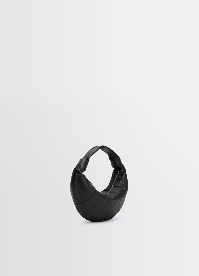 Mini Fortune Croissant Purse - Lemaire - Leather - Black