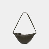 Small Croissant Shoulder Bag - Lemaire - Leather - Green