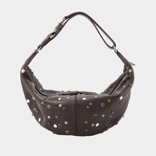 Satellite Mini Quiver Clip Crossbody - Lemaire - Leather - Brown